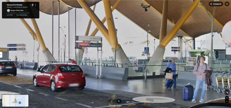 Punto de encuentro Terminal 4 Salidas Madrid Barajas